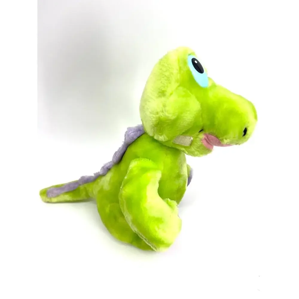 Musselman's Applesauce VTG 1988 Knouse Foods Green Dinosaur Mascot Plush Toy